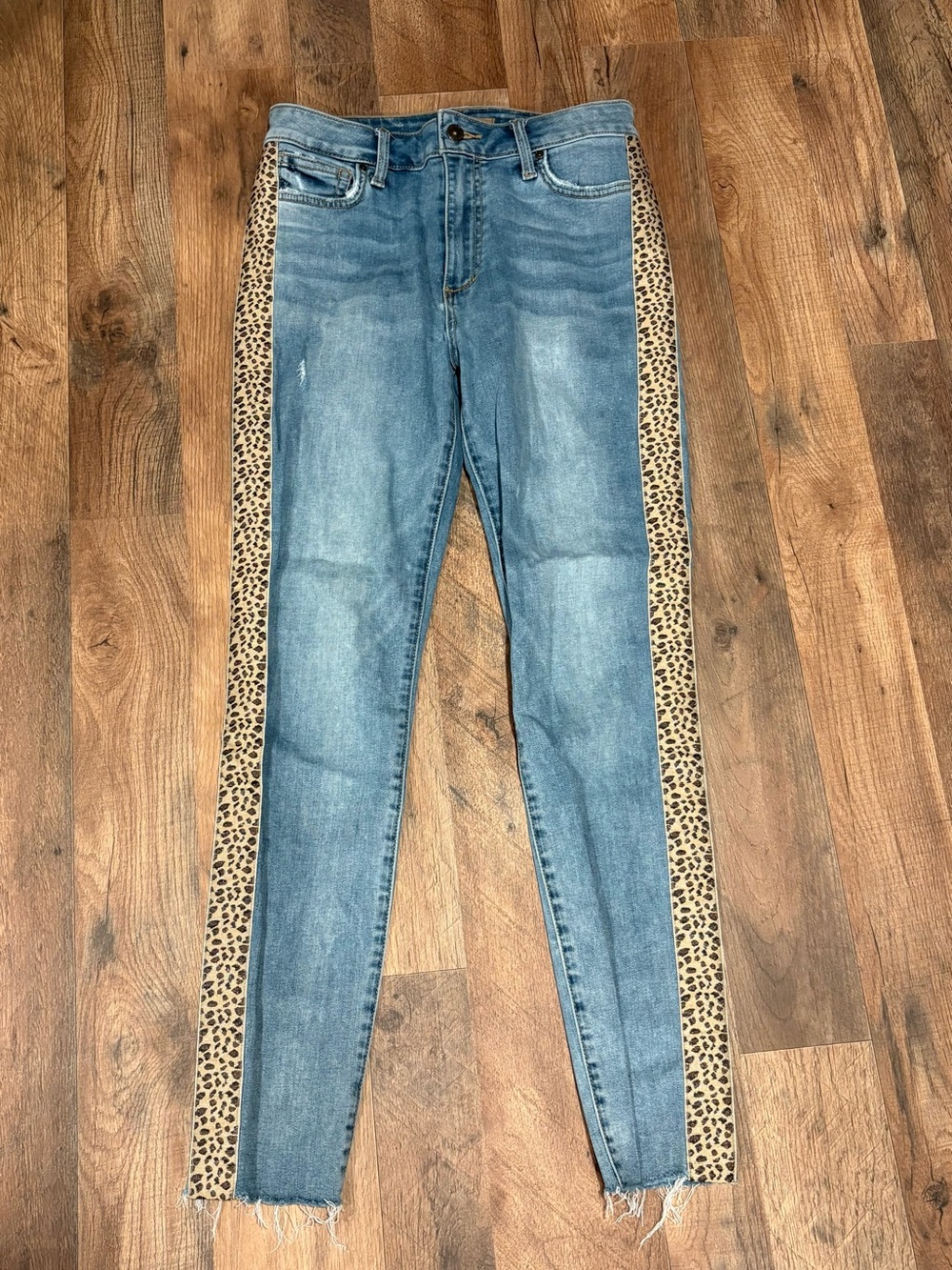 Joe’s Jeans women’s Leopard Stripe Ankle Skinny Jeans size 28
